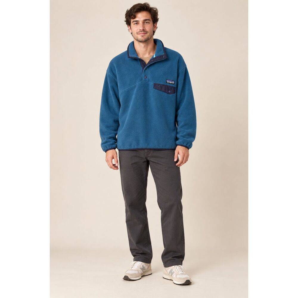 Patagonia Synchilla Snap-T Fleece Pullover Men’s XL Blue